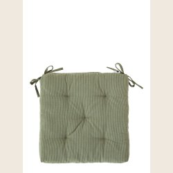 Siddehynde med bindeb�nd, 45x45 cm