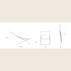 Transabed chaiselongue