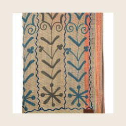 Vintage Suzani plaid