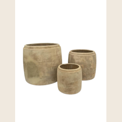 Katinka krukkes�t, antique terra