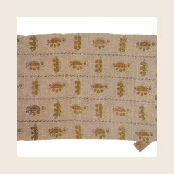 Vintage Kantha Sari puder i bomuld