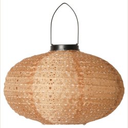 Lanterne med solpanel