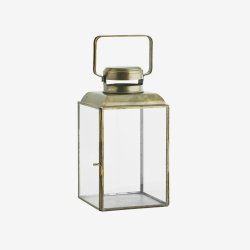 Lanterne i messinglook