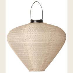 Lanterne med solpanel