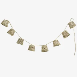 Lyskde med bambusskrme