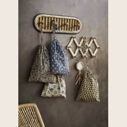 Stofpose i bomuld, ass.