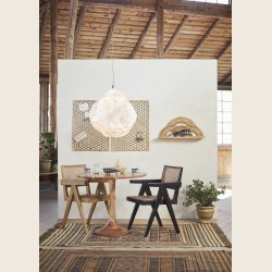 Kelimtppe i grn/gule farver