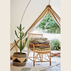 Siddehynde med bindeb�nd, 45x45 cm