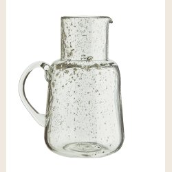 Glaskande med bobler