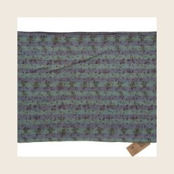 Vintage Kantha Sari silke/velour puder