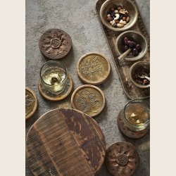 Rund tropsats i recyclet tr